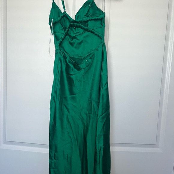 Sharpen Collections Australia- Midi Dress- Green - Picture 3 of 6